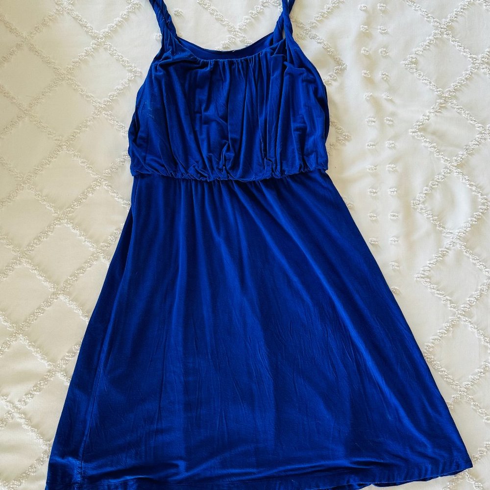 Ann Taylor Loft Blue Dress